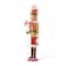 Glitzhome® 24"H Wooden Christmas Gingerbread Man Nutcracker
